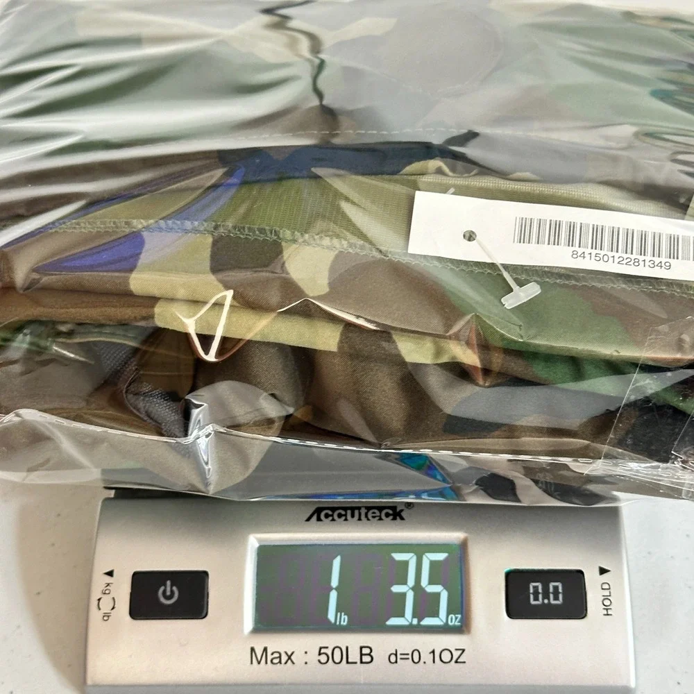 US Military Pants Size L Reg Woodland Camo Army Cold Weather Barrier Trousers